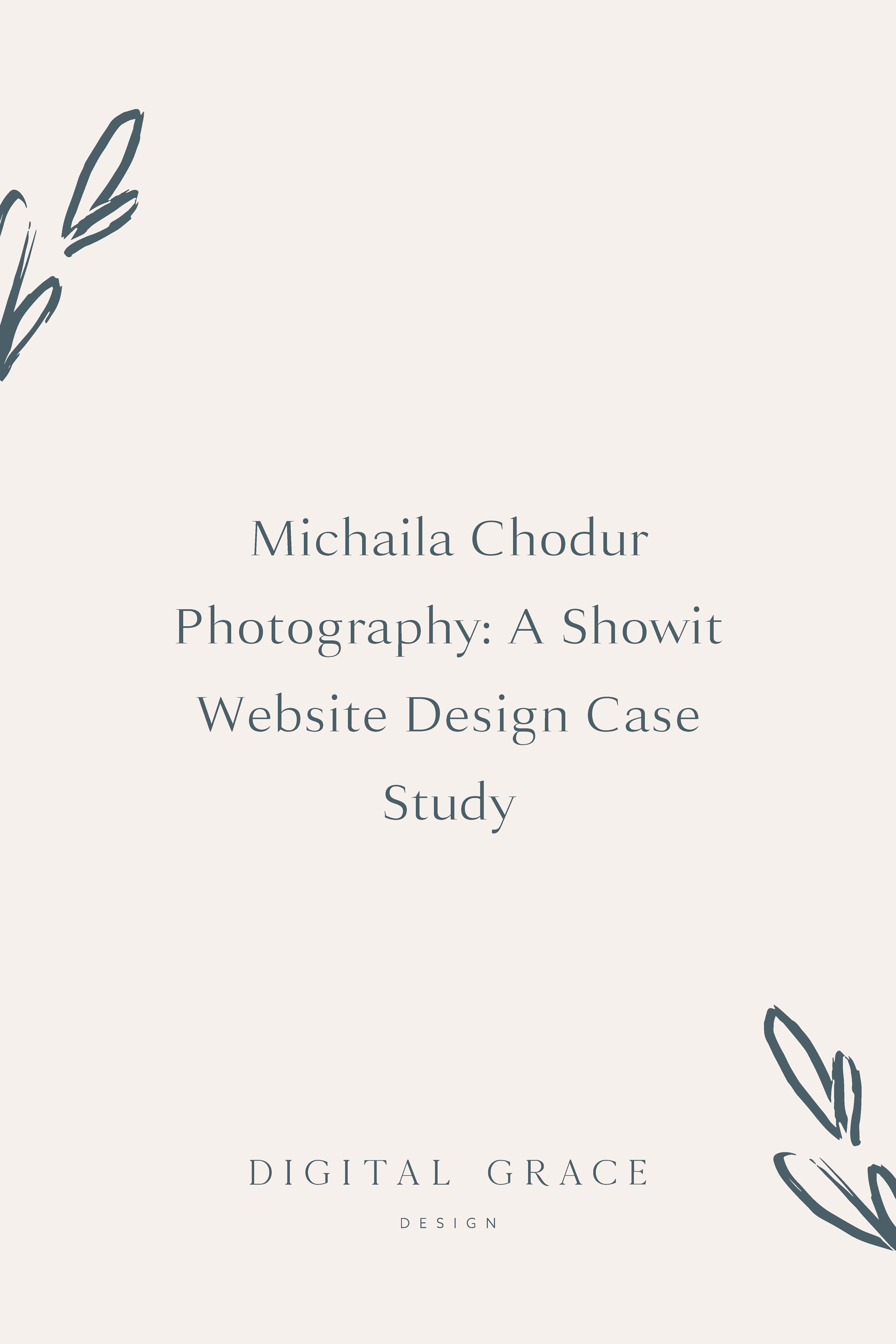 Michaila Chodur Photography Design Case Study