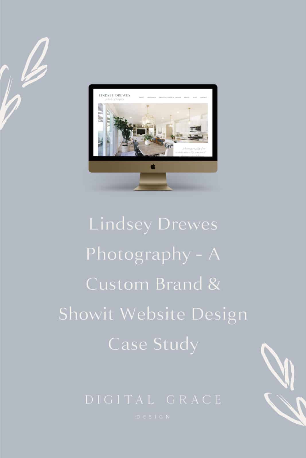 Lindsey Drewes Photography Custom Brand and Showit Website Case Study