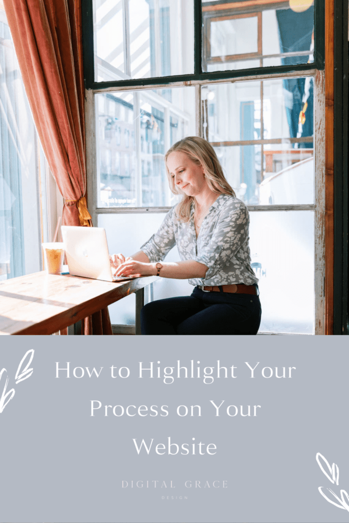 How to highlight your process on your website