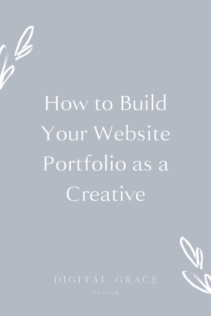 How to Build Your Website Portfolio as a Creative