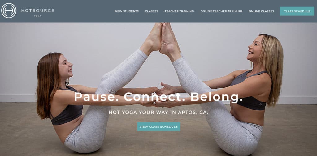 Hotsource Yoga Call to Action