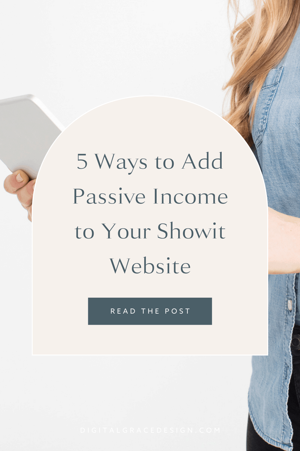 5 Ways to Add Passive Income to Your Showit Website